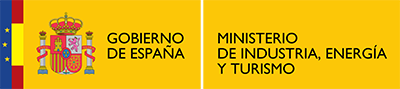 Logotipo del Ministerio de Industria, Energía y Turismo del Gobierno de España